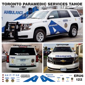 Toronto Ambulance Paramedic / Supervisor Tahoe