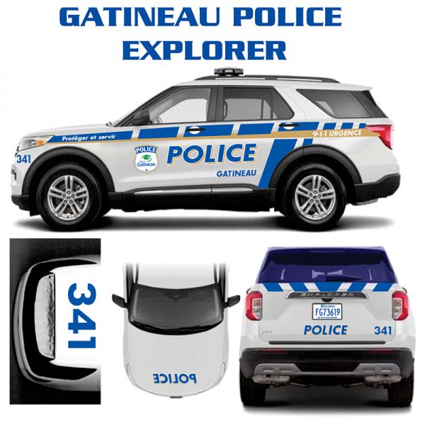 Gatineau Police 2022 Explorer
