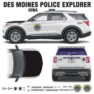 Des Moines Police, IA Explorer Iowa