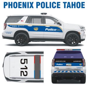 Phoenix Police Tahoe – Arizona AZ