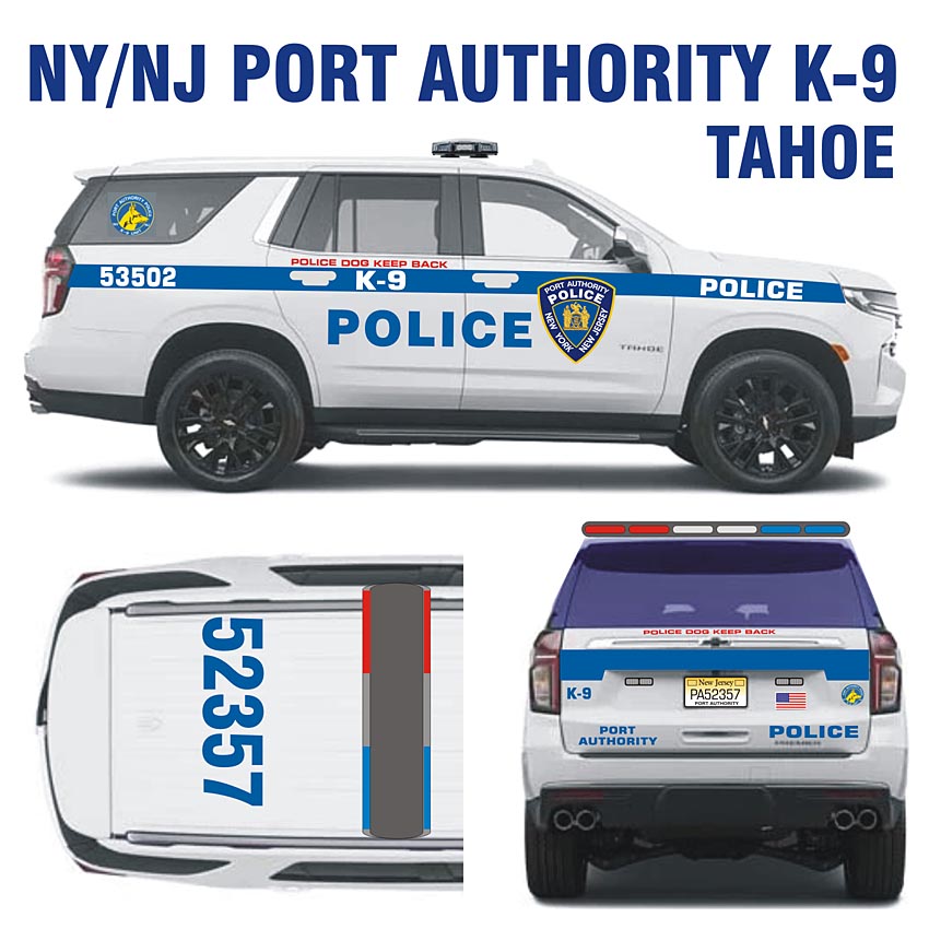 NY NJ Port Authority 2025 Tahoe K-9