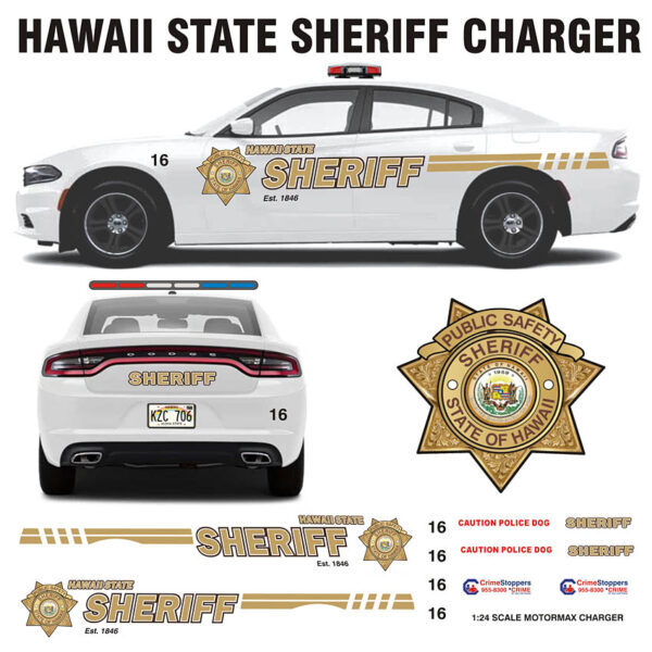 Hawaii State Sheriff 2023 Charger