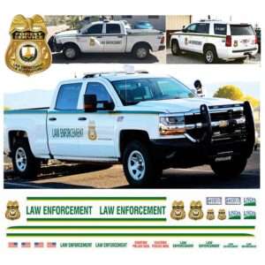 U.S. Federal Forest Service Law Enforcement – For Multiple Vehicles Makes
