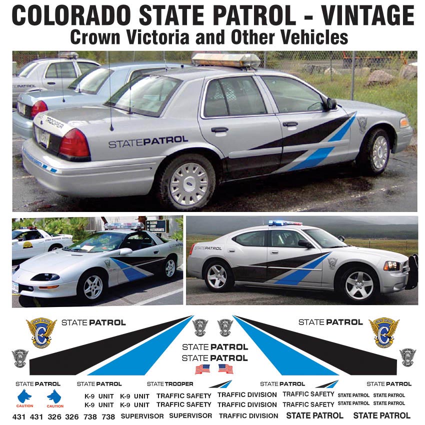 Colorado State Patrol Vintage