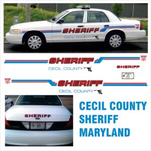 Cecil County Sheriff, Maryland (MD) Crown Victoria