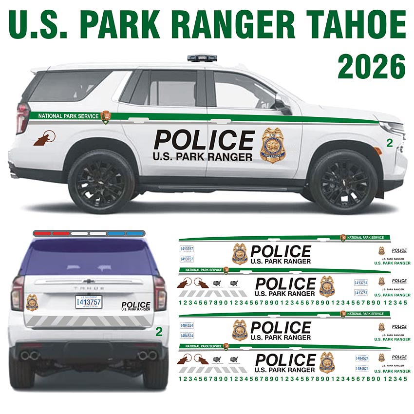 U.S. Park Ranger - 2026 Chevy Tahoe